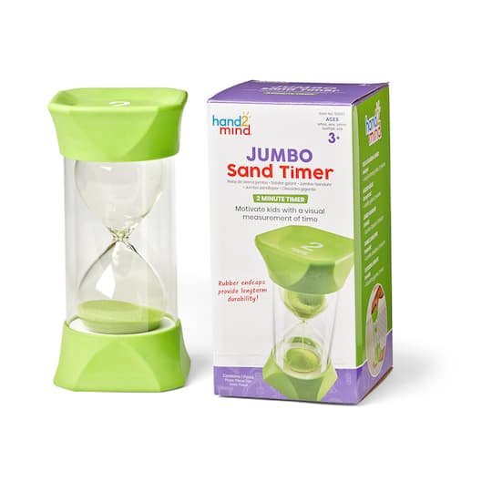 hand2mind® Jumbo -Minute Sand Timer